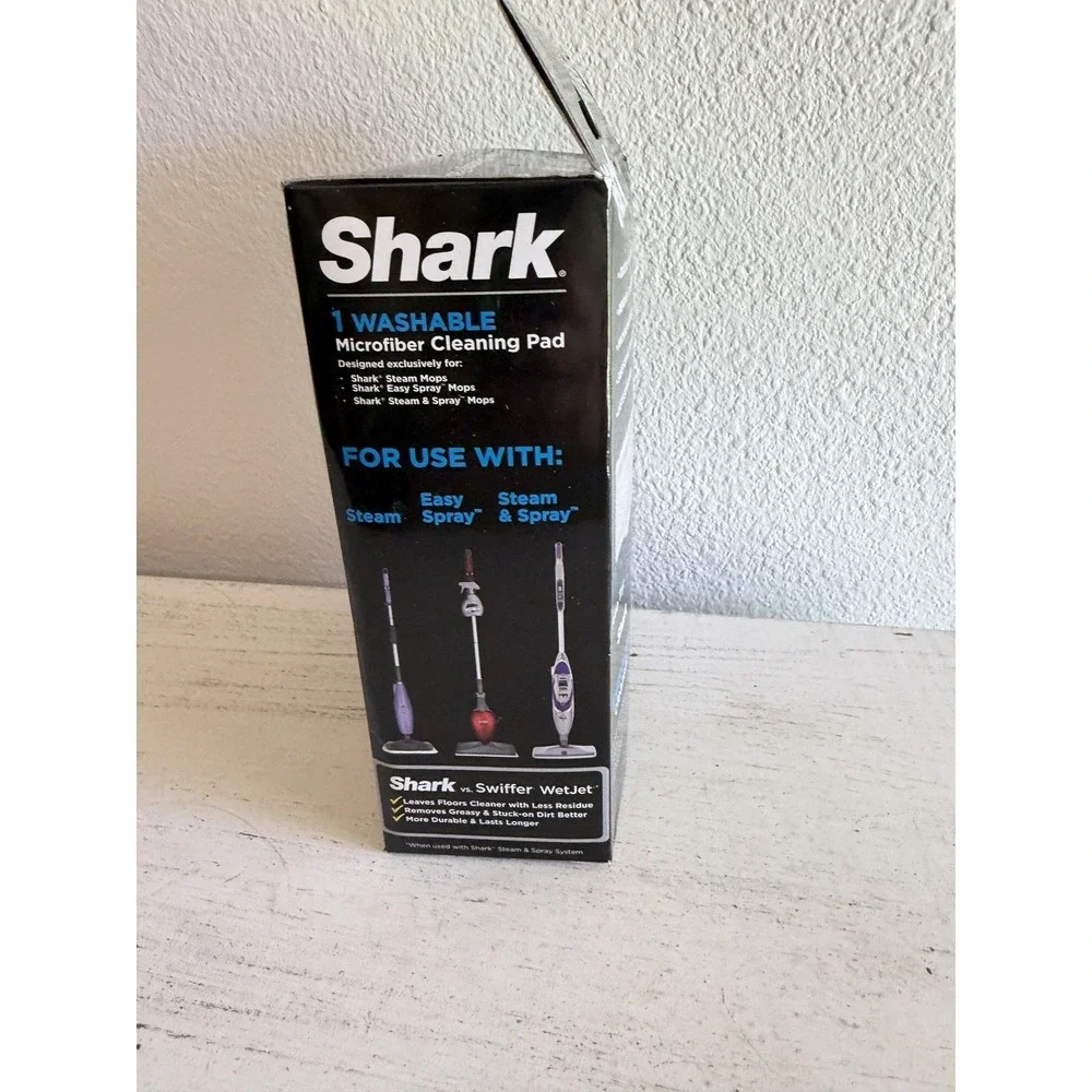 SHARK Washable Microfiber Cleaning Pad | Lasts 20 Washes | For Shark Mops | NEW